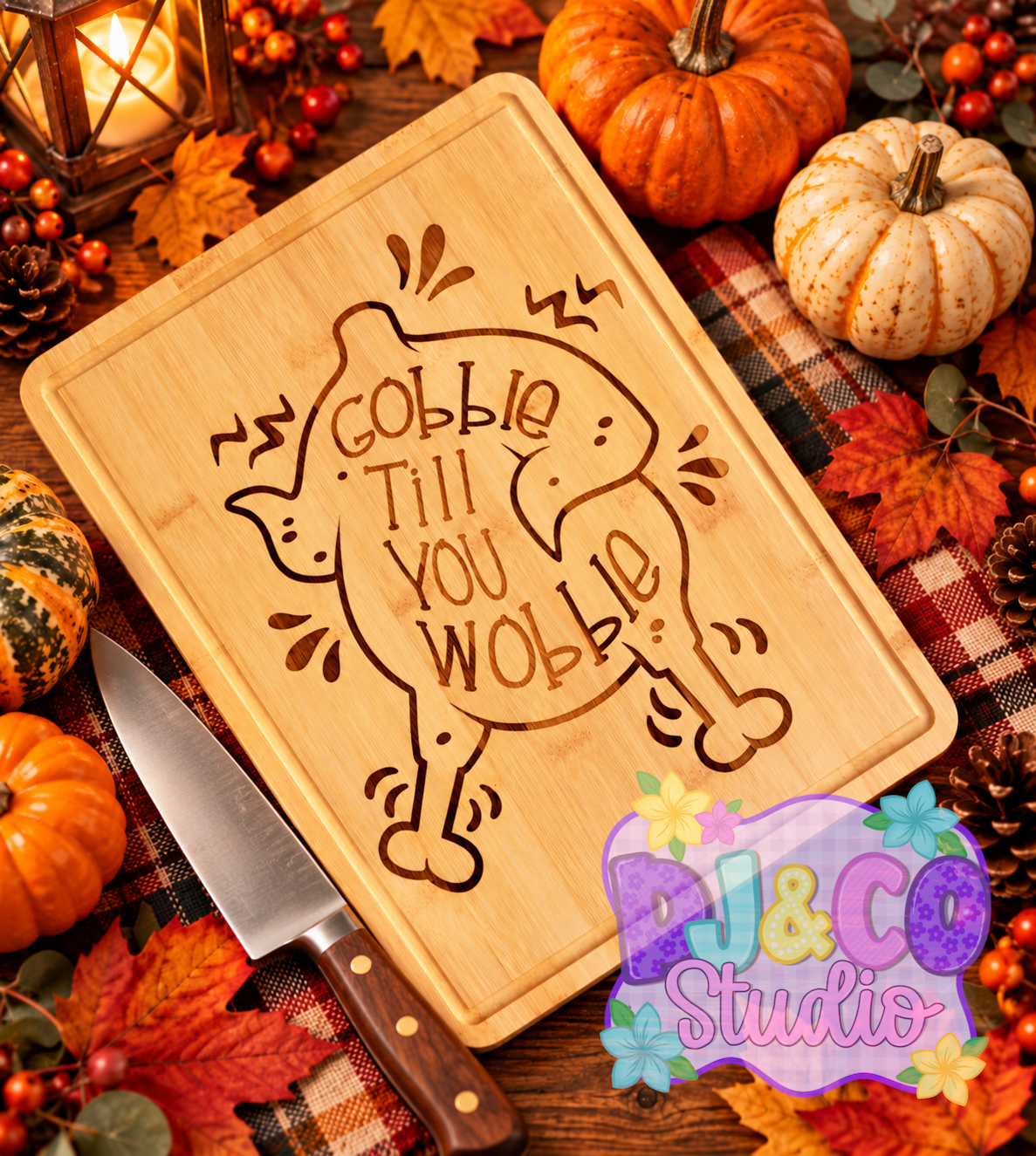 Thanksgiving charcuterie board 11x14