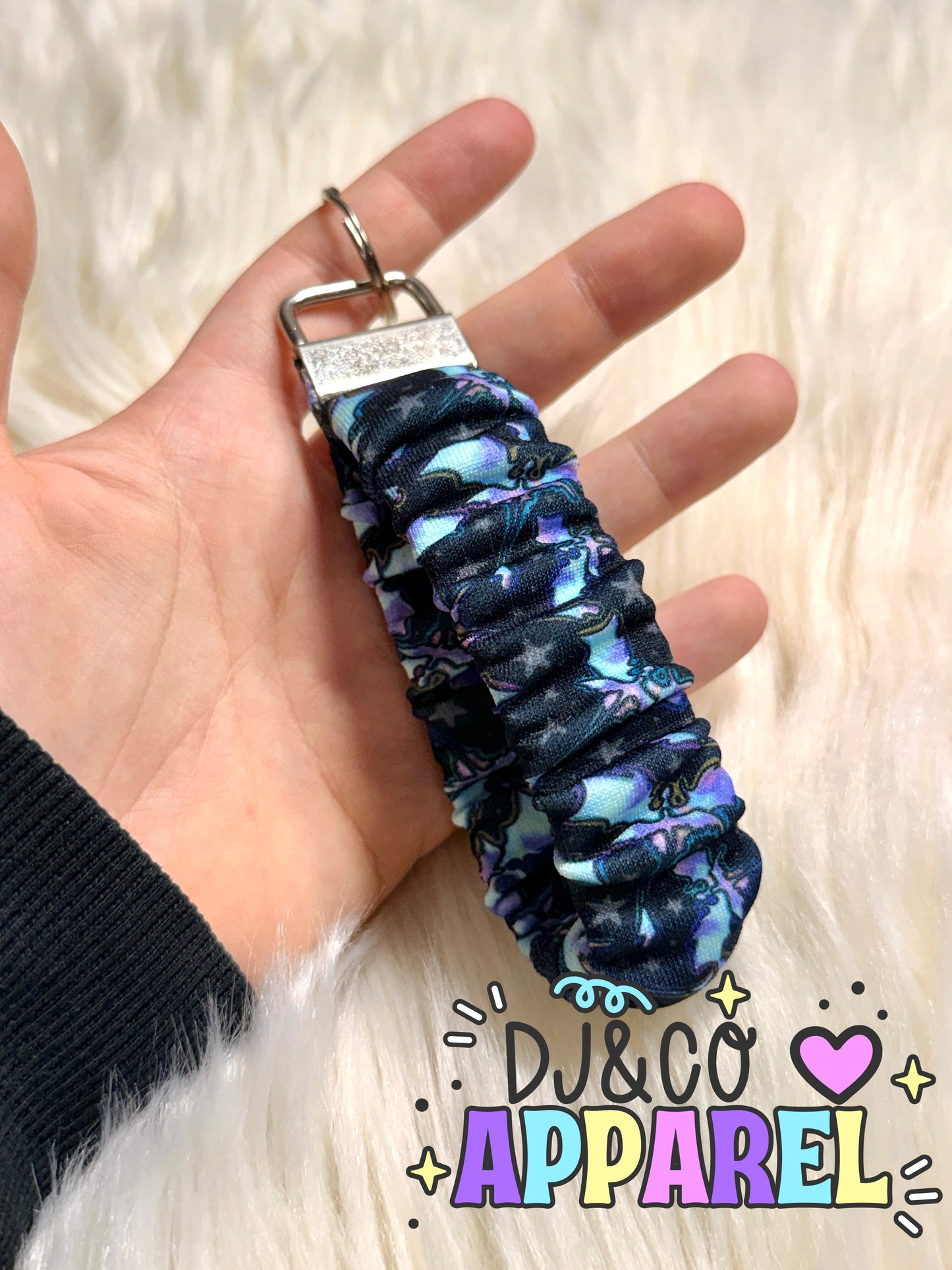 Dragons scrunchie wristlet