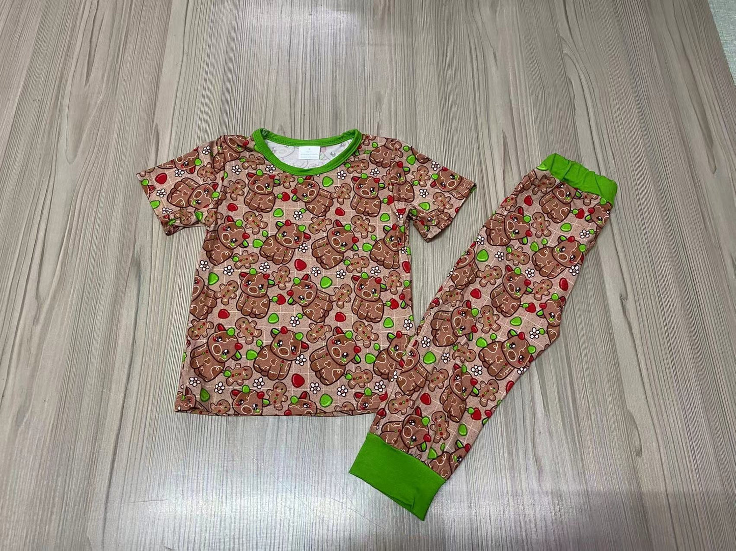 Bamboo ginger the cow 2 piece PJs - size 2T