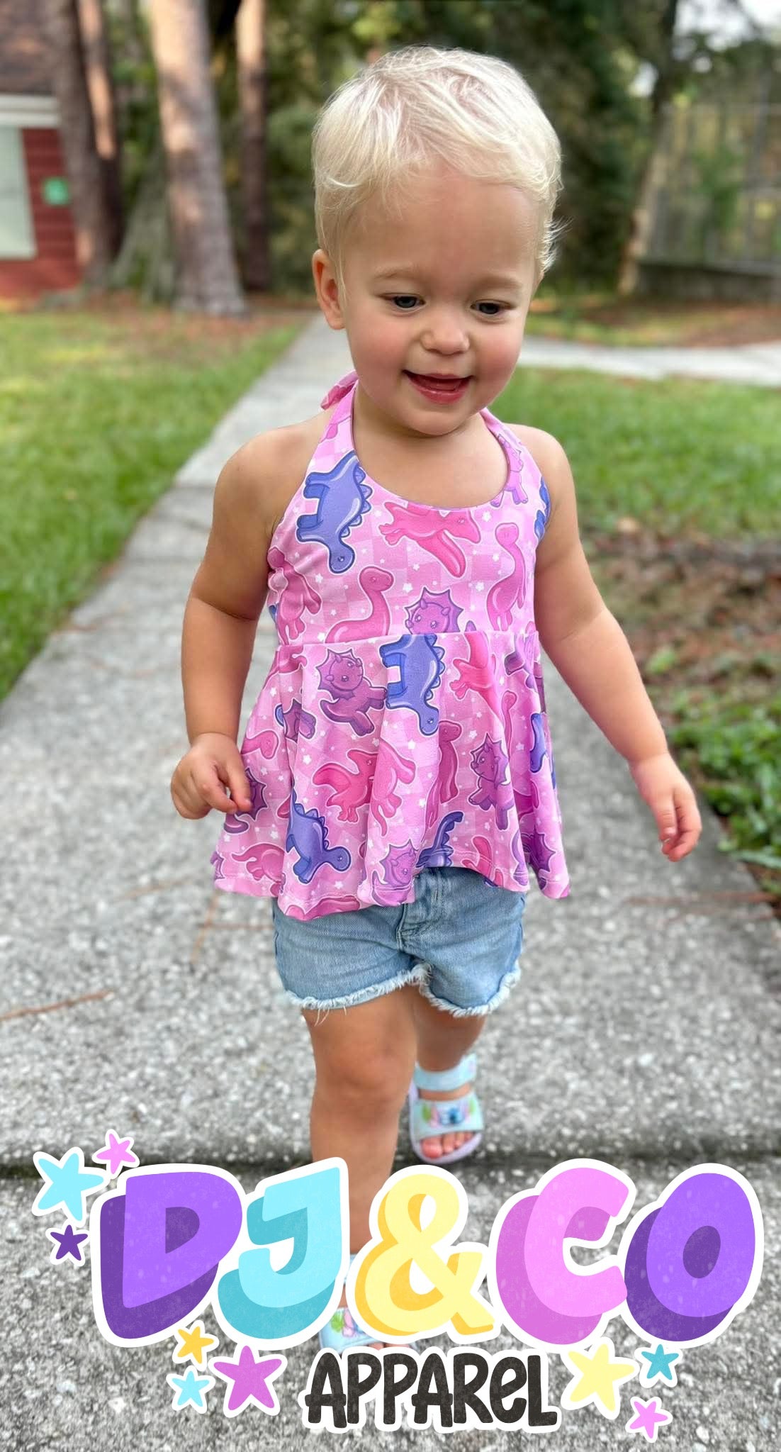 Halter Peplum