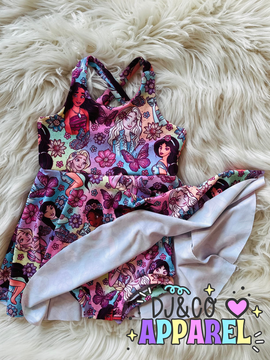 Brielle Skirted Romper