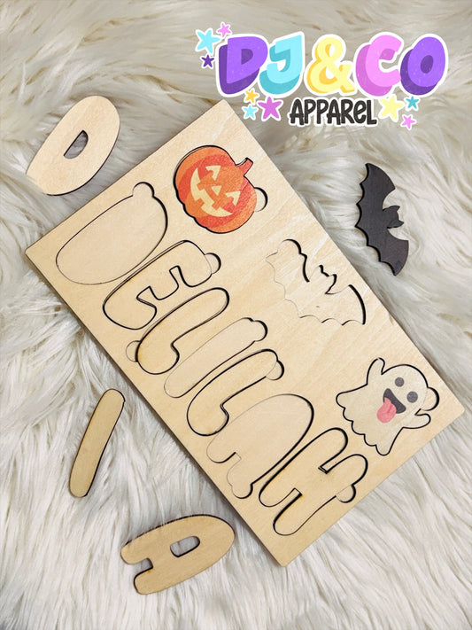 Spooky Name Puzzle