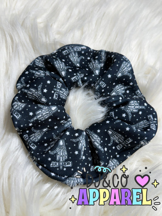 F**k off skelly hand scrunchie