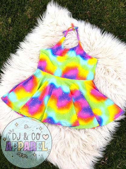 Adult Halter Peplum