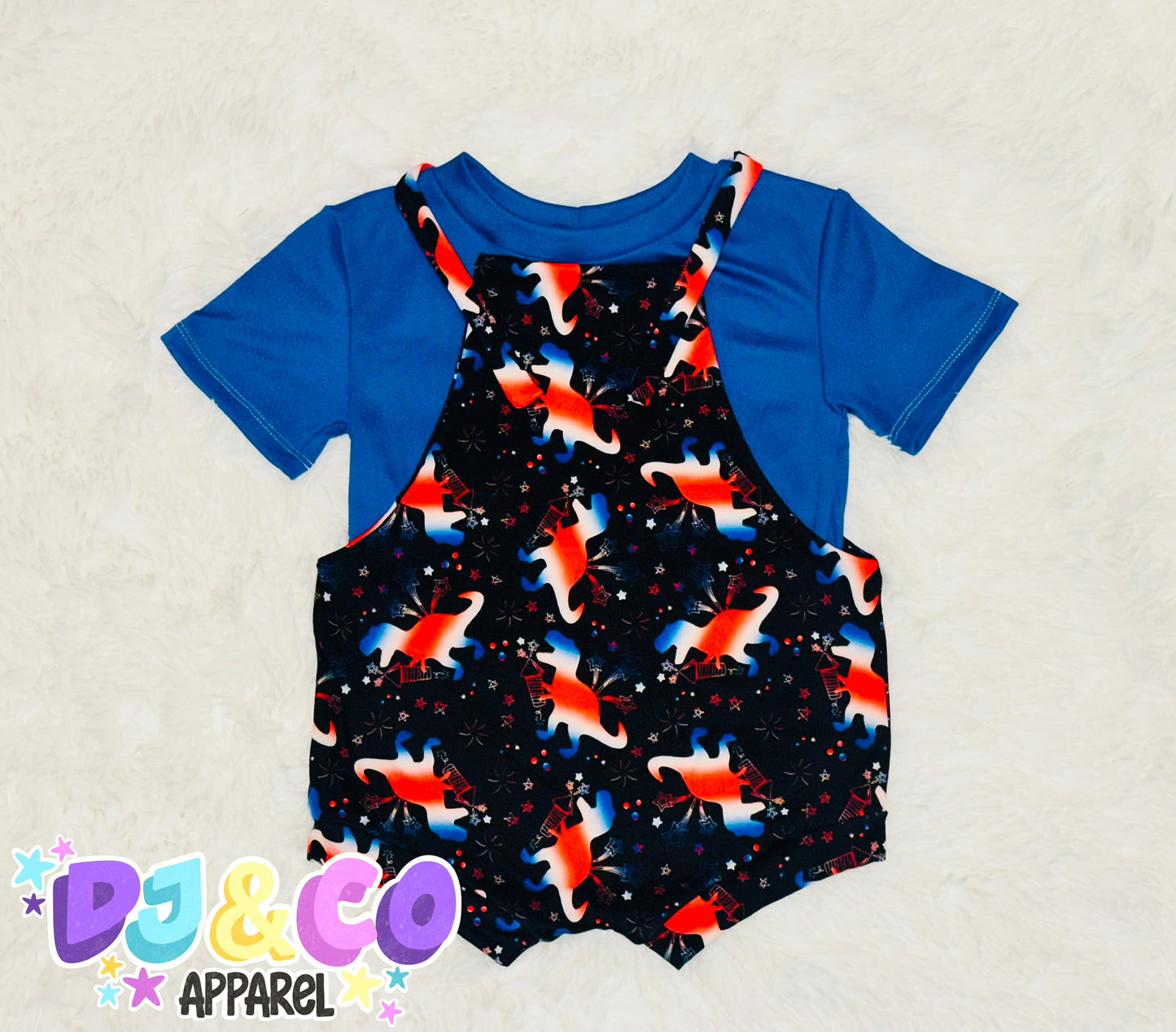 Overalls & Tee