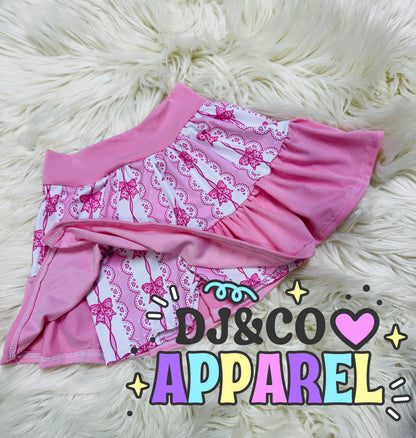Aurora Ruffle Skirted Bikers