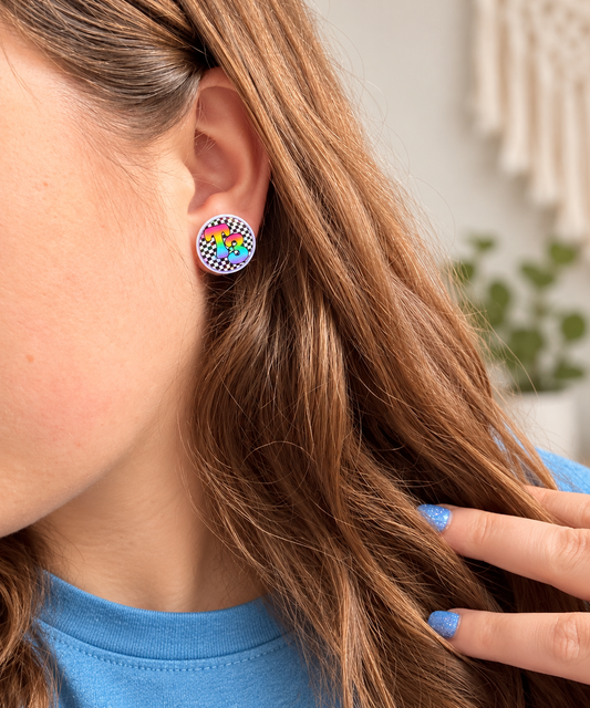 T3 Stud Earrings