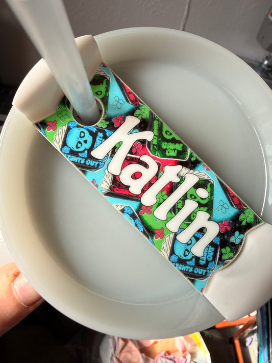 WS Acrylic tumbler topper