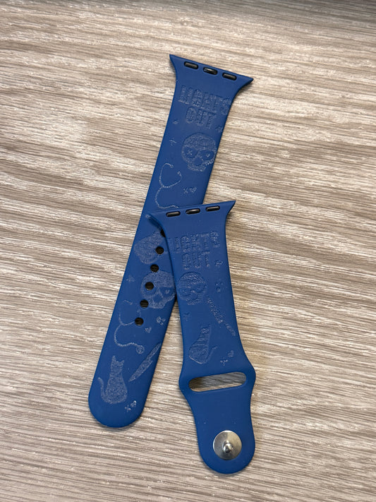 Into darkness Apple Watch band