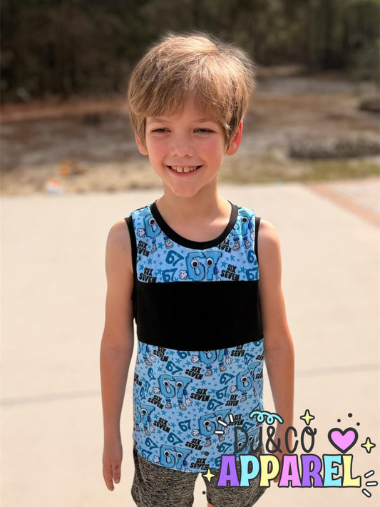 Upton Tank *includes colorblocking