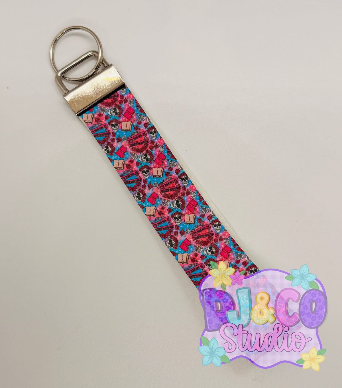 Cotton Candy Trigger Warnings Wristlet