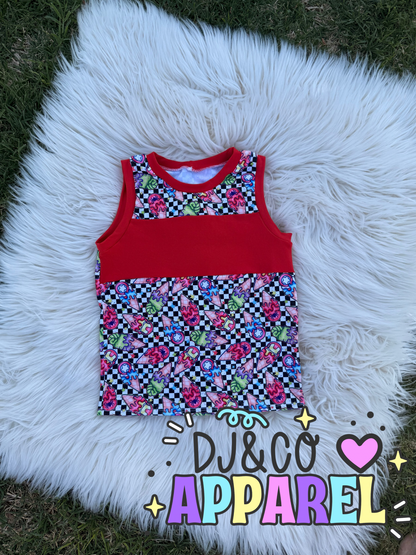 Upton Tank *includes colorblocking