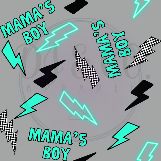 Mamas Boy Neon Bolts