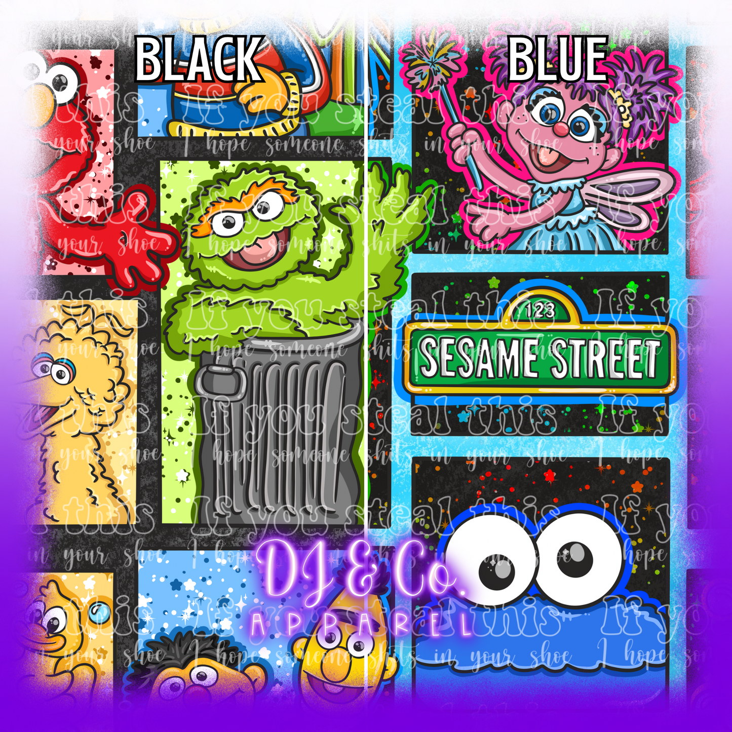 DRD Street monsters collage