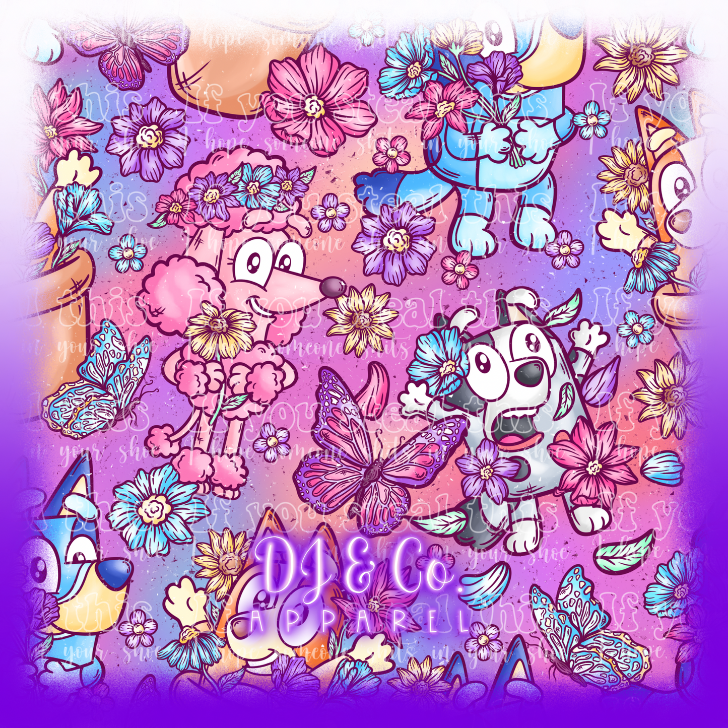 ZRD Blue Dog Garden