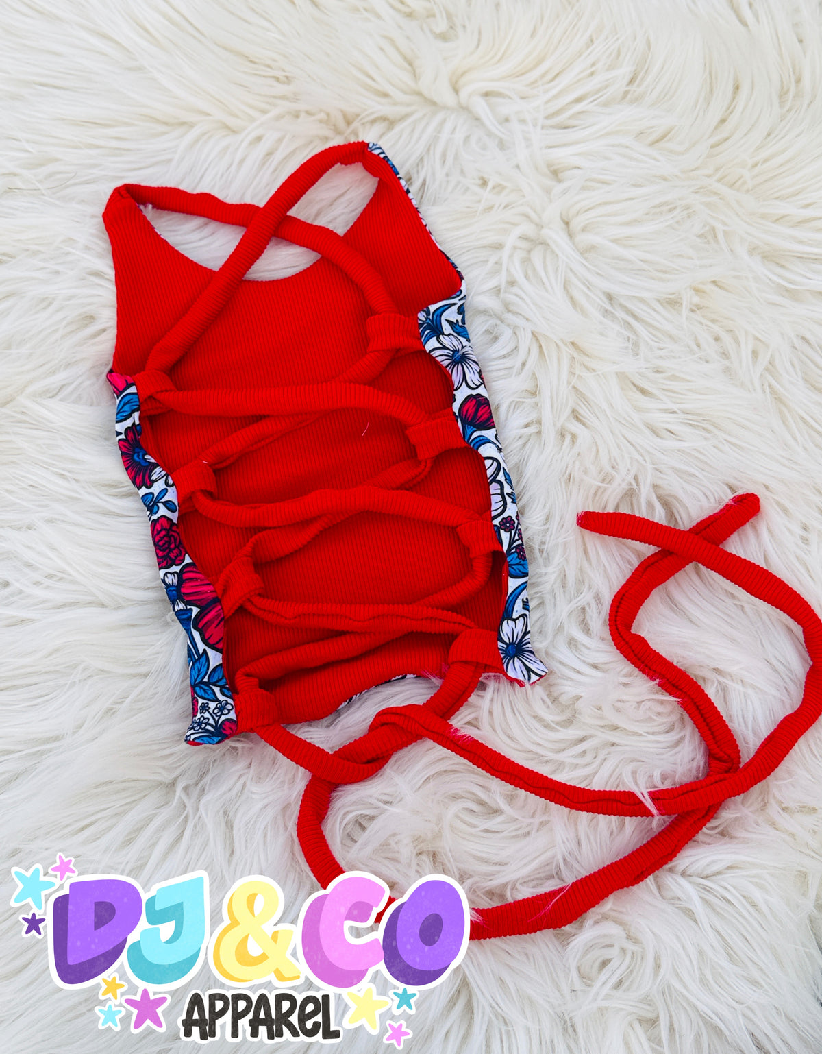 Reversible Lenny Lace up Top